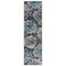 World Rug Gallery Contemporary Floral Design Non Shedding Soft Area Rug 2' x 7' Blue 400BLUE2x7 - alternate 5